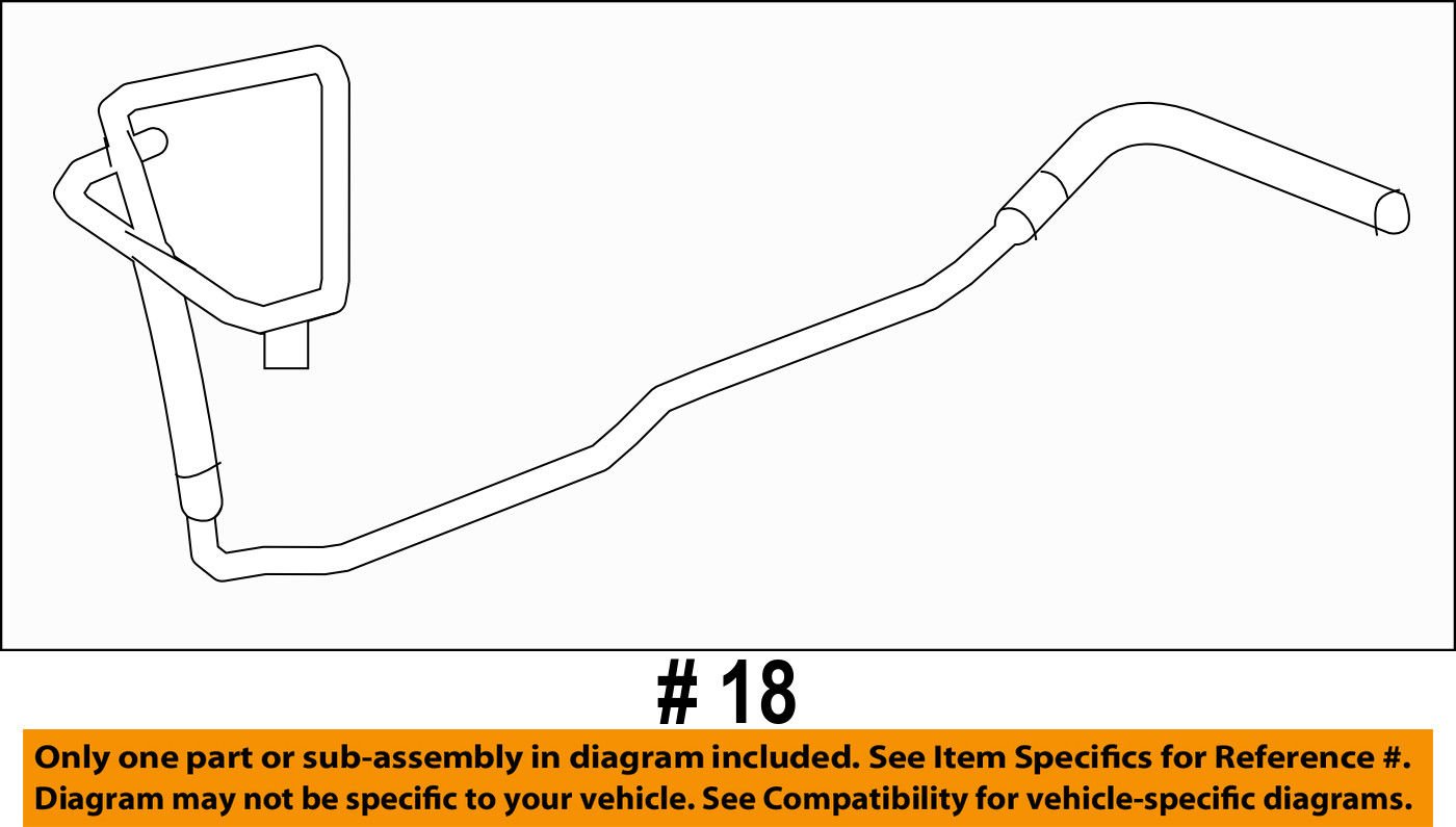 Amazon.com: Genuine GM 25971334 Power Steering Gear Outlet Hose  
