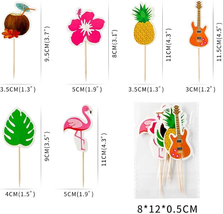 Amazon|siawadeky ハワイアン カクテルピック 72個セット おしゃれ 夏 Amazon|siawadeky ハワイアン カクテルピック 72個セット おしゃれ 夏