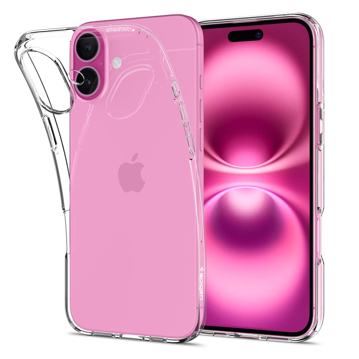Amazon.co.jp: Spigen iPhone 16 ケース クリア 黄変防止 TPU ソフト