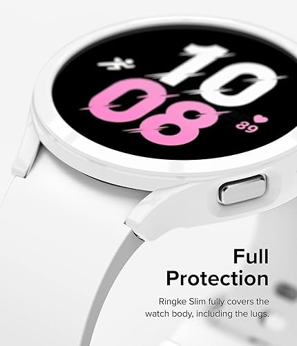 Miniatura 5 de Ringke Funda delgada [material antiamarilleo/paquete de 2] compatible con Samsung Galaxy Watch 5 de 1.732 pulgadas (1.732 in), minimalista pero