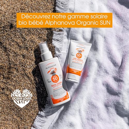 Miniatura 7 de Alphanova Sun Bio, Baby Sun Milk - Spf 50 , 4.4 Oz.
