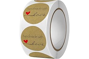 Handmade with Love Stickers - Exquisite Artwork Embellishments