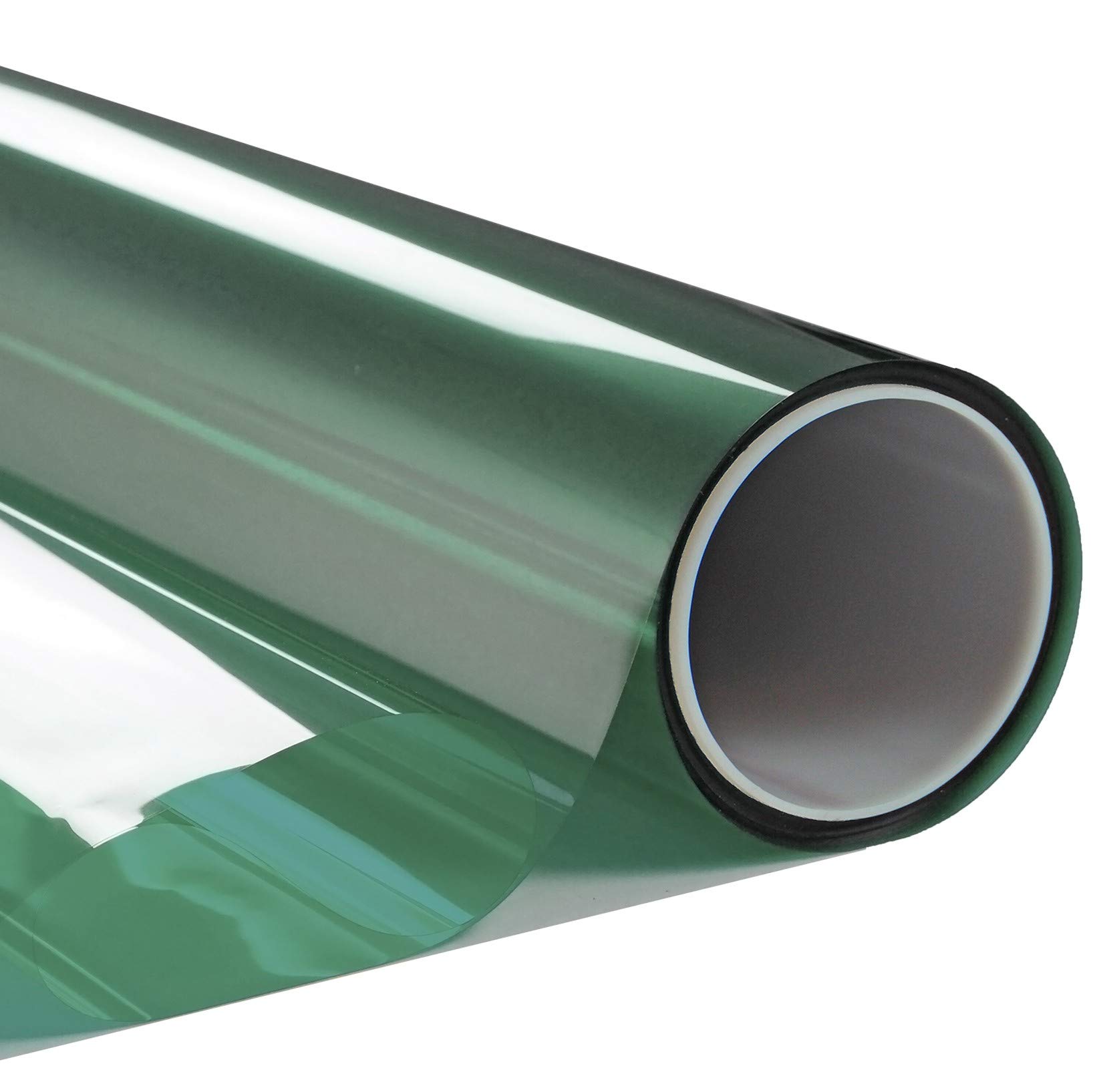 Dimexact Pellicola Solare Autoadesiva Colorata Trasparente per Vetri e Finestre, Verde Menta, Larghezza 1,52 m, in Rotolo