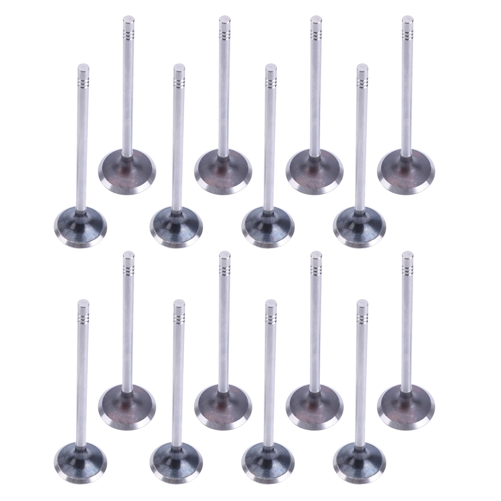 Kit de Soupape de Moteur D'échappement D'admission Compatible avec Peugeot 207 3008 RCZ, Kit de soupapes d'admission d'échappement Remplace 11347587470 11347547187