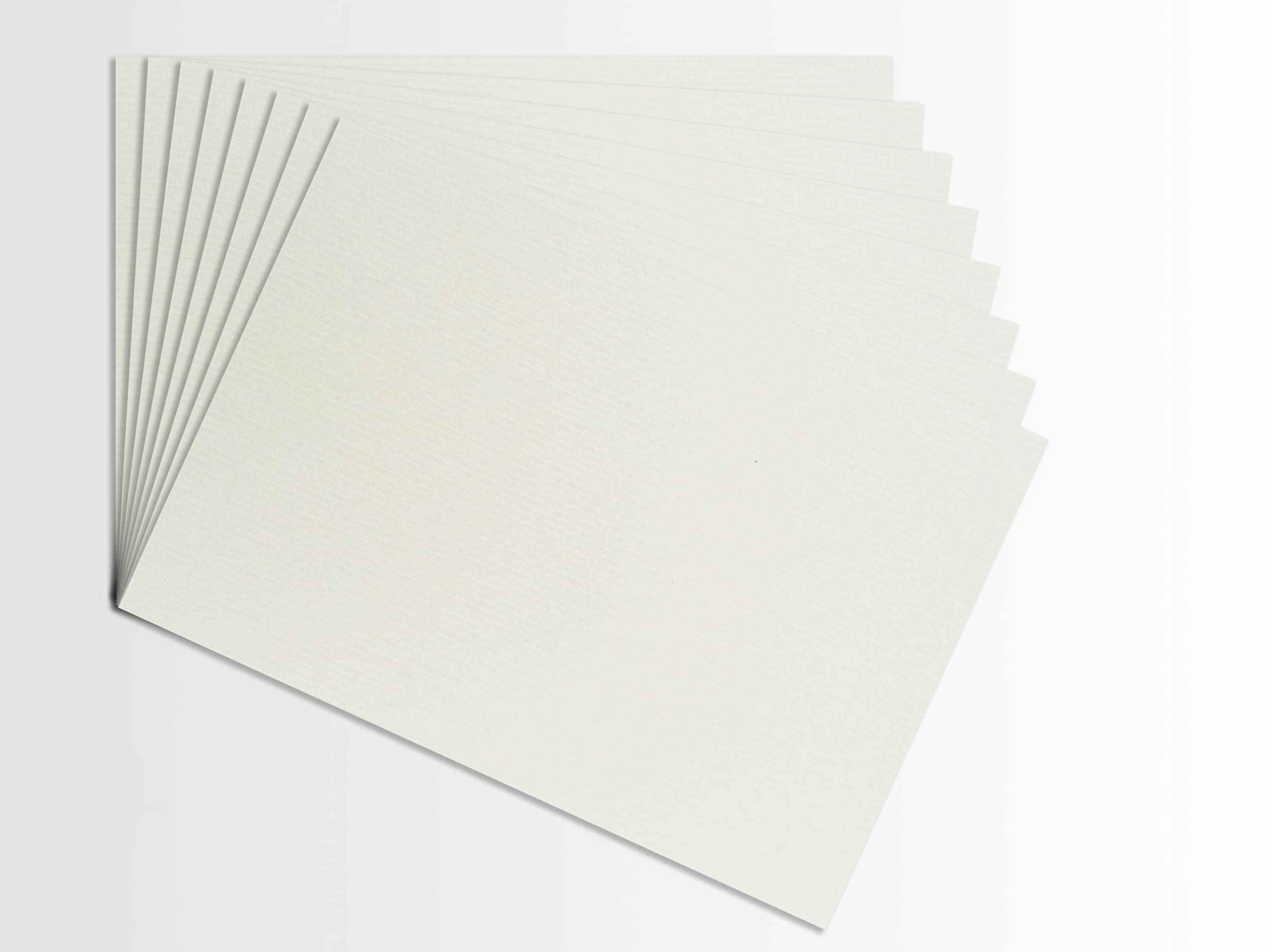 Pictures Prints Framing Pack of 8 Antique/Off White Mount Backing Board Card (1.25mm Thick) Size A4