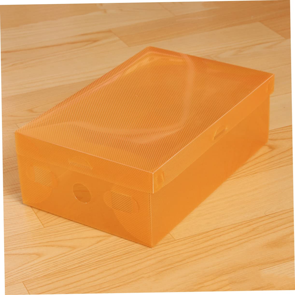 7pezzi Scatola Per Scarpe Trasparente Impilabile Design Pieghevole Plastica Resistente Organizer Versatile Per Scarpe Da Uomo E Donna Facile Da Usare E Salvaspazio Dimensioni