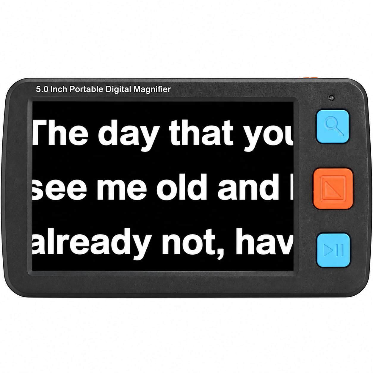 Lupa digital de mano, LCD de 5 pulgadas, zoom 4x-32x