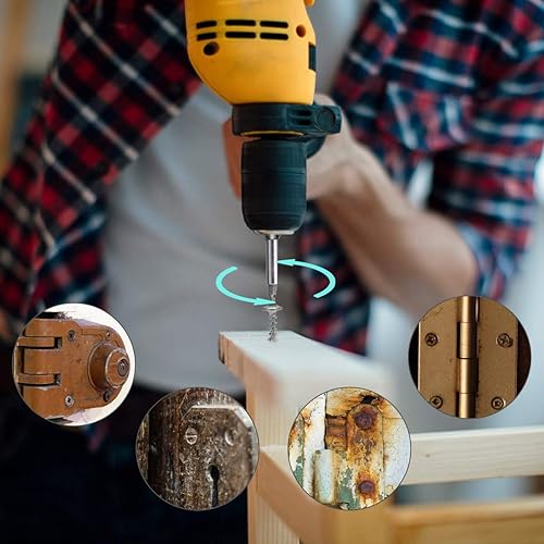 Miniatura 2 de GARDSURE Juego de extractor de tornillos de 33 piezas, kit de extractor de pernos fácil de sacar y puntas de destornillador HSS Extractor de