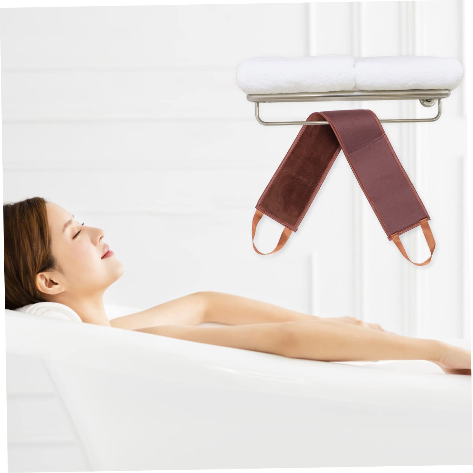 Mikinona Self-tanning Tools Set Back Applicator Tanning Lotion Applicator Back Wiping Towel Massage Belt