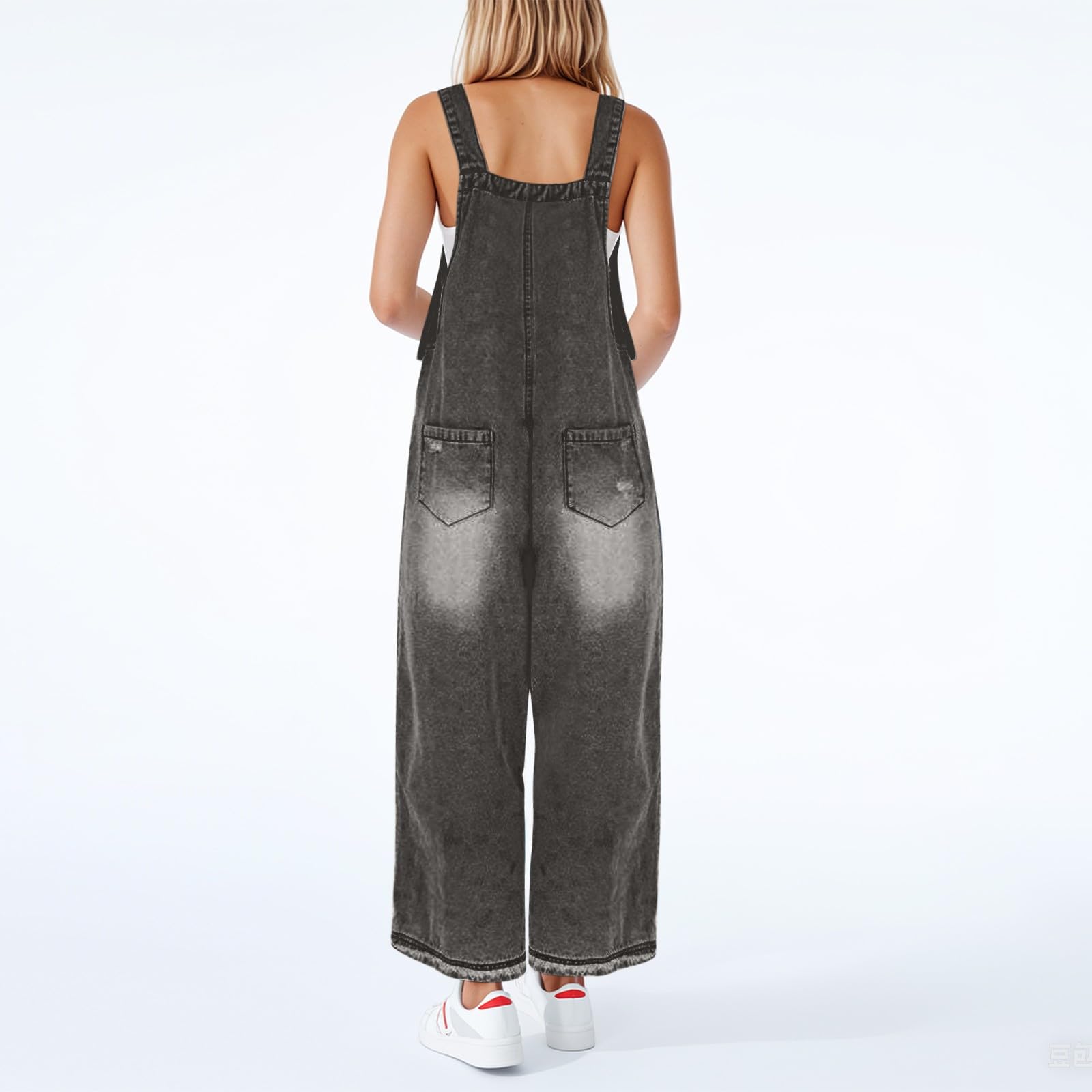 Peto Vaquero Mujer Mono para Tezano Anchos Overol Talla Grande Largos Elegante Macacao Tallas Grandes Baggy Casual De Trabajo Informal Hippie Deportivo Formal