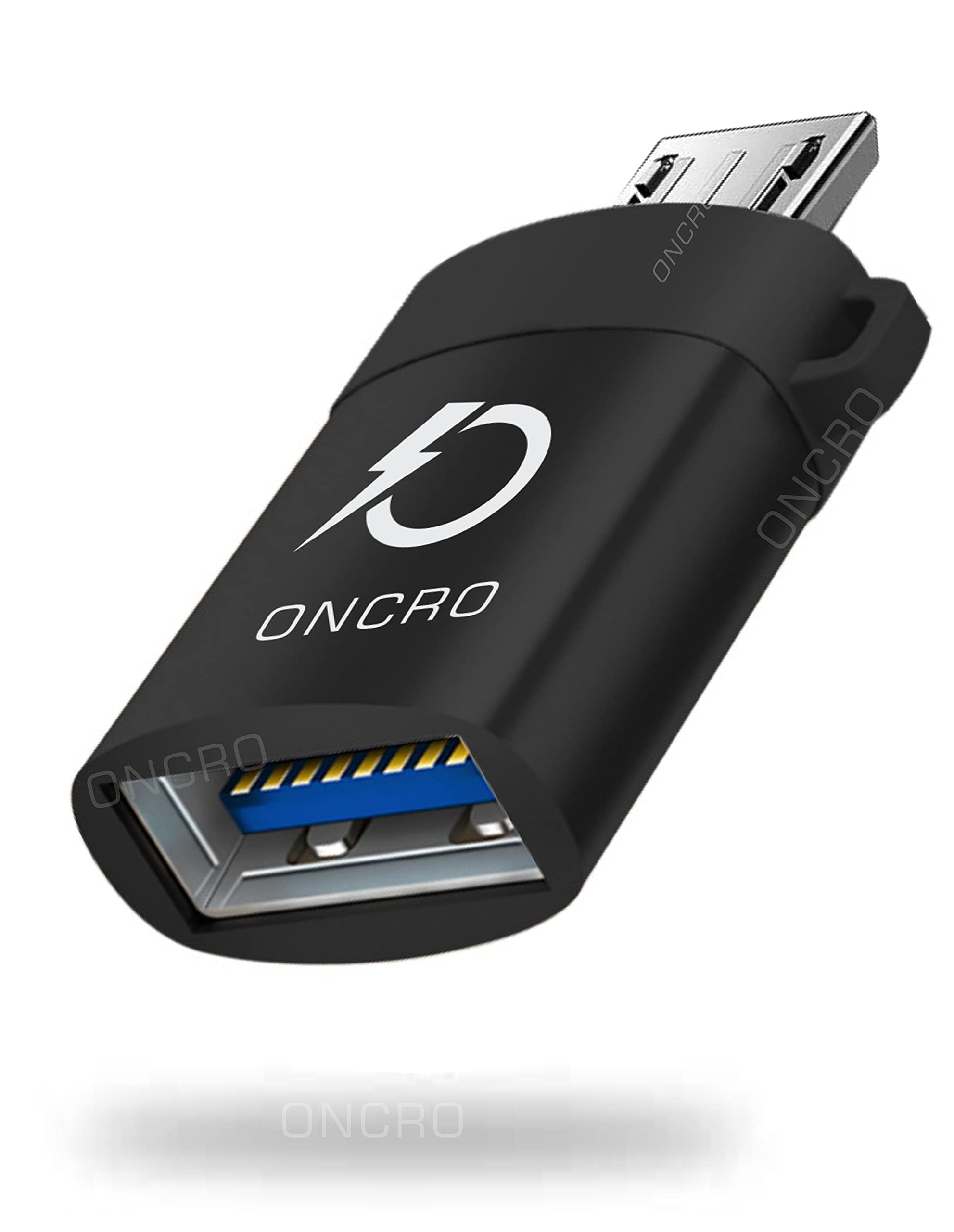 ONCRO® Smart Black Metal Micro OTG Adapter, 5 Pin Male USB to USB 2.0 Female USB Host Extension Converter for Android Smartphones Data Sync, Samsung, Redmi, vivo, Oppo, V7, V9 J7, J5 (B0994MGC3R) Amazon Price History, Amazon Price Tracker