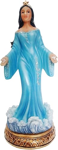 Escultura de Santo Orisha Yemaya Estatua de Orisha Yemaya (8 pulgadas)