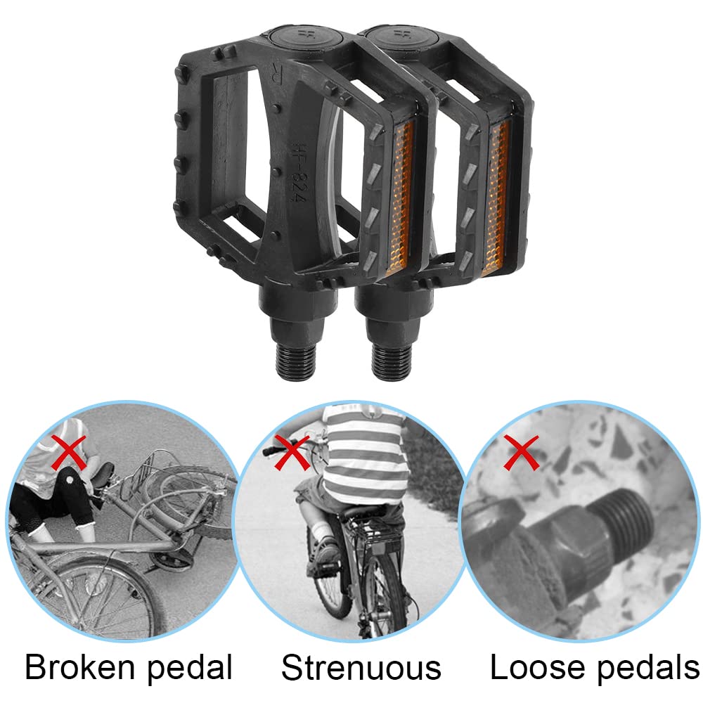 Pedali Bici Bambini Antiscivolo - 2 Pezzi, Leggeri E Facili Da Montare