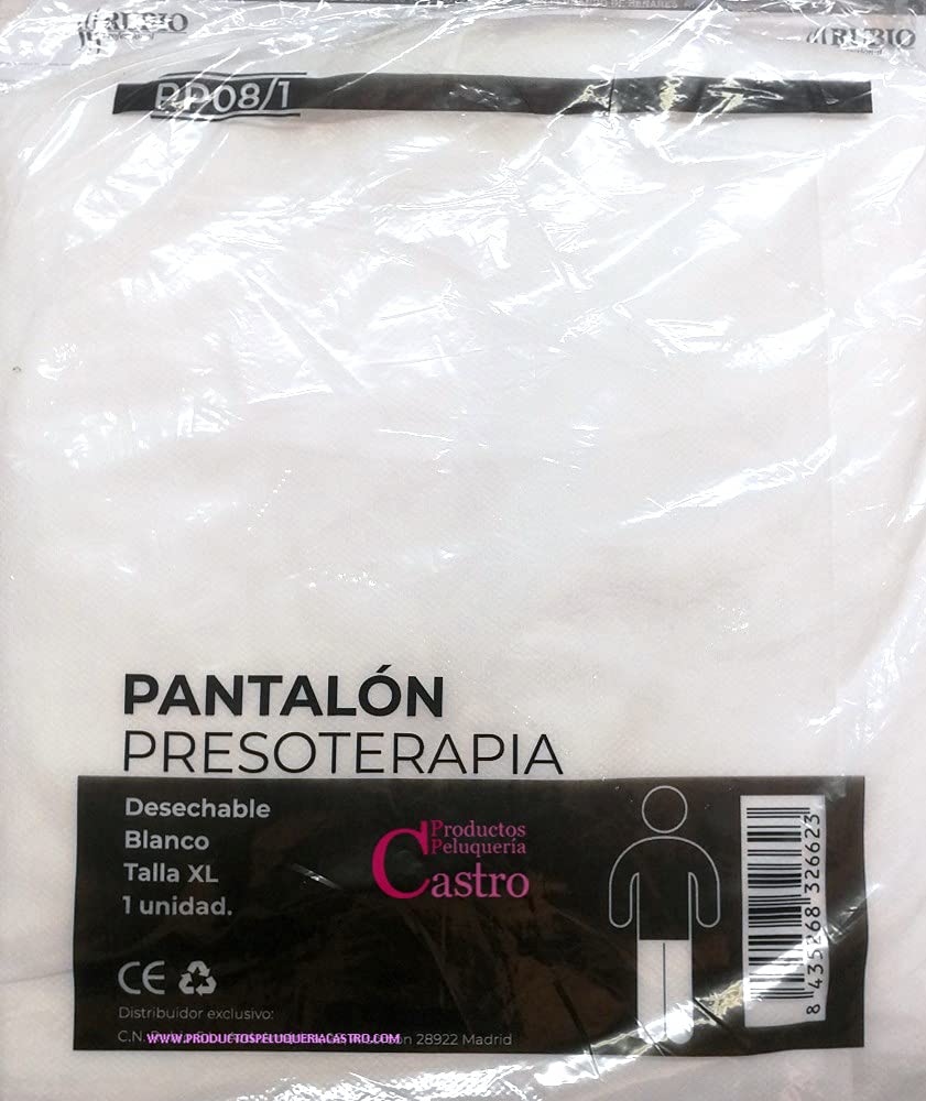 Pantalon Presoterapia desechable pack 10 unidades
