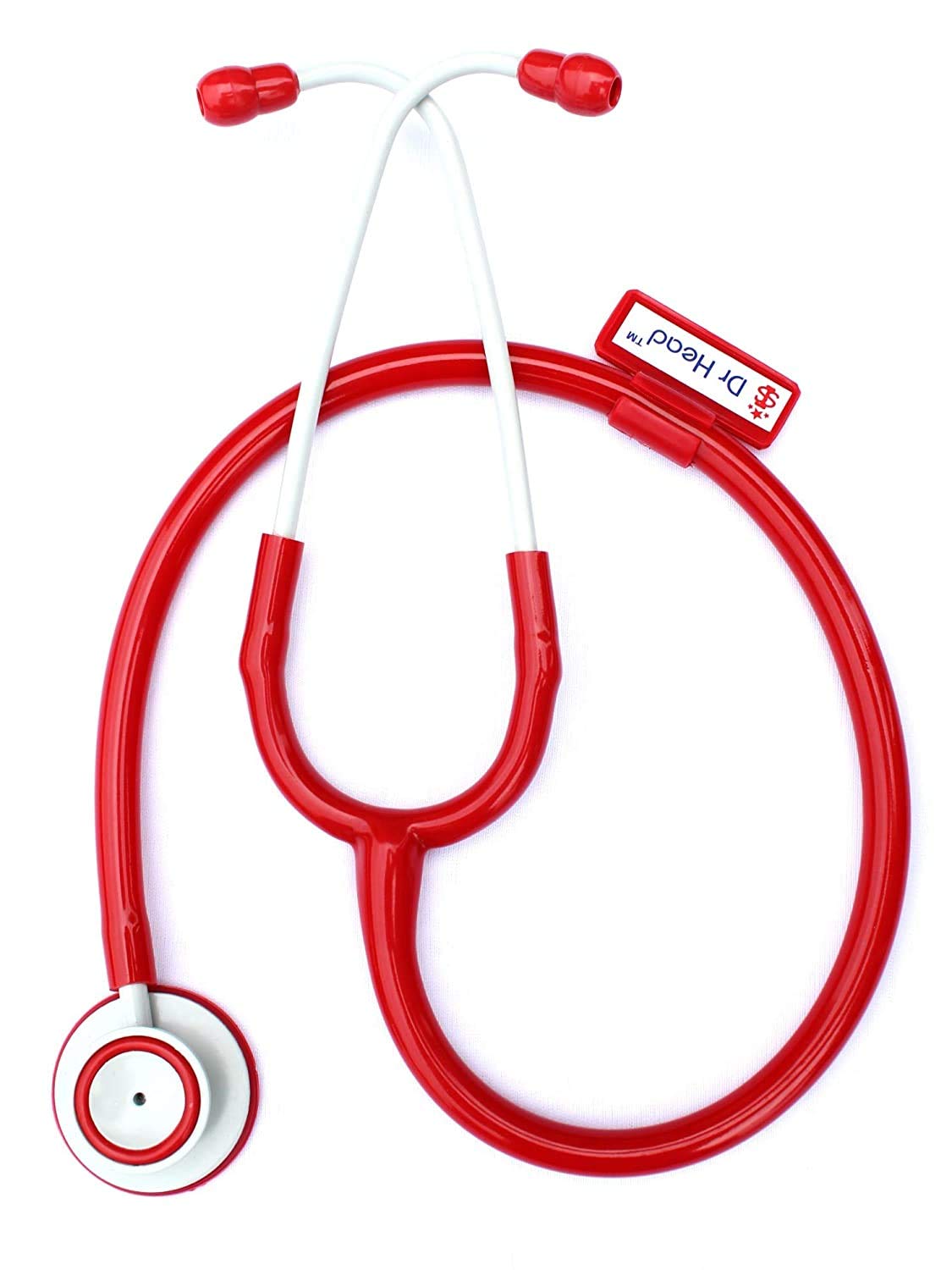 Dr. Head Stethoscope for Doctors Excel Ton Medical Student Stethoscope (Red & White) (B08Y8QR5NV) Amazon Price History, Amazon Price Tracker