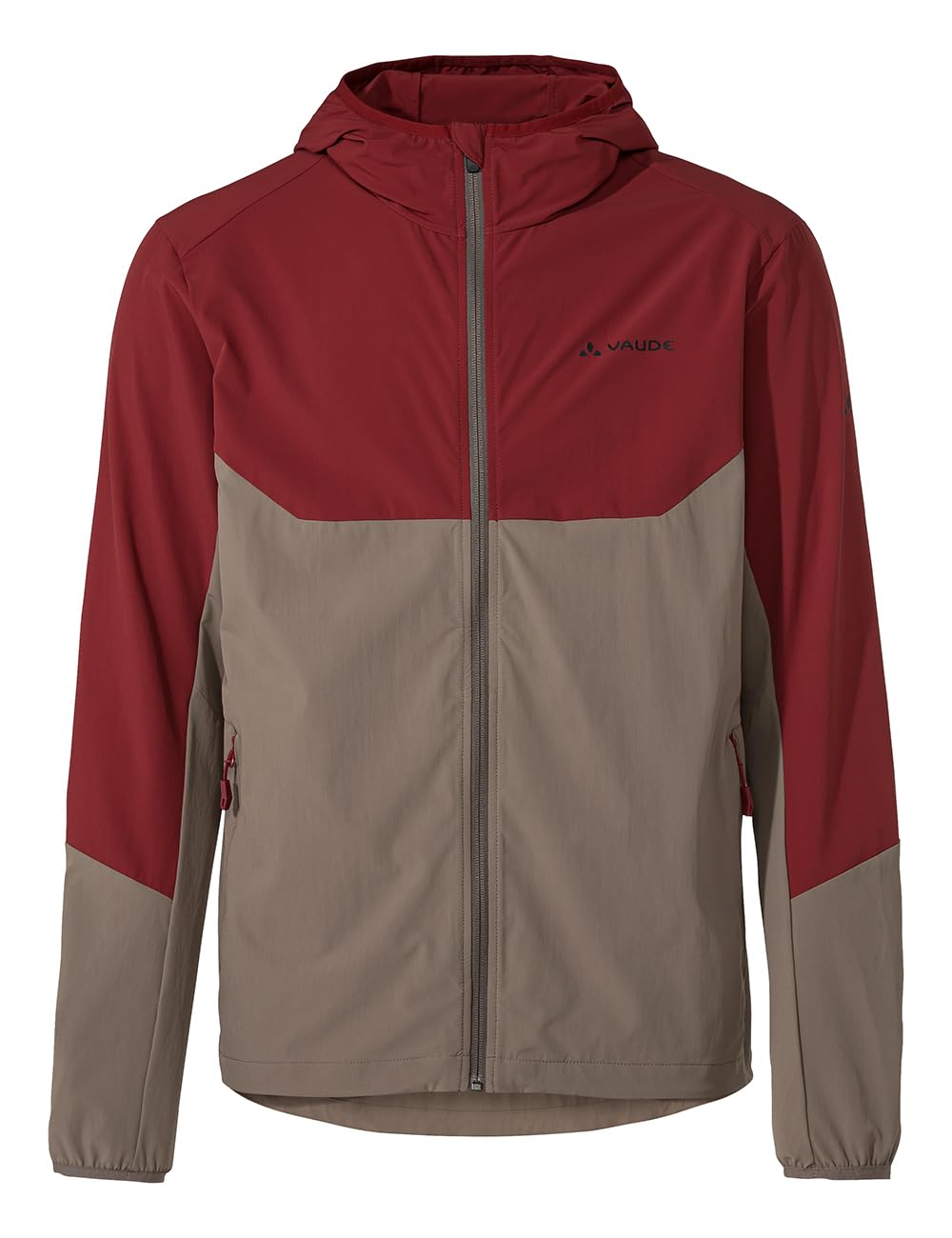 Vaude Herren Softshelljacke Men's Moab IV -Winddichte MTB-Jacke mit Kapuze