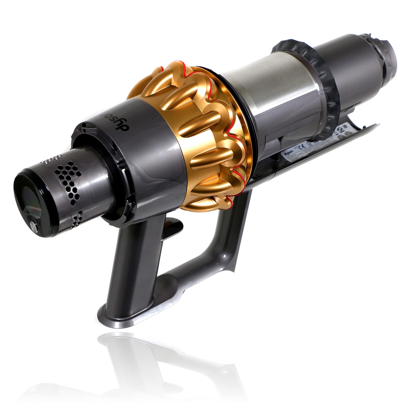 Spares2go V15 Big Cyclone Motor Body Gold kompatibel mit Dyson SV22 Click in Detect 965478-15