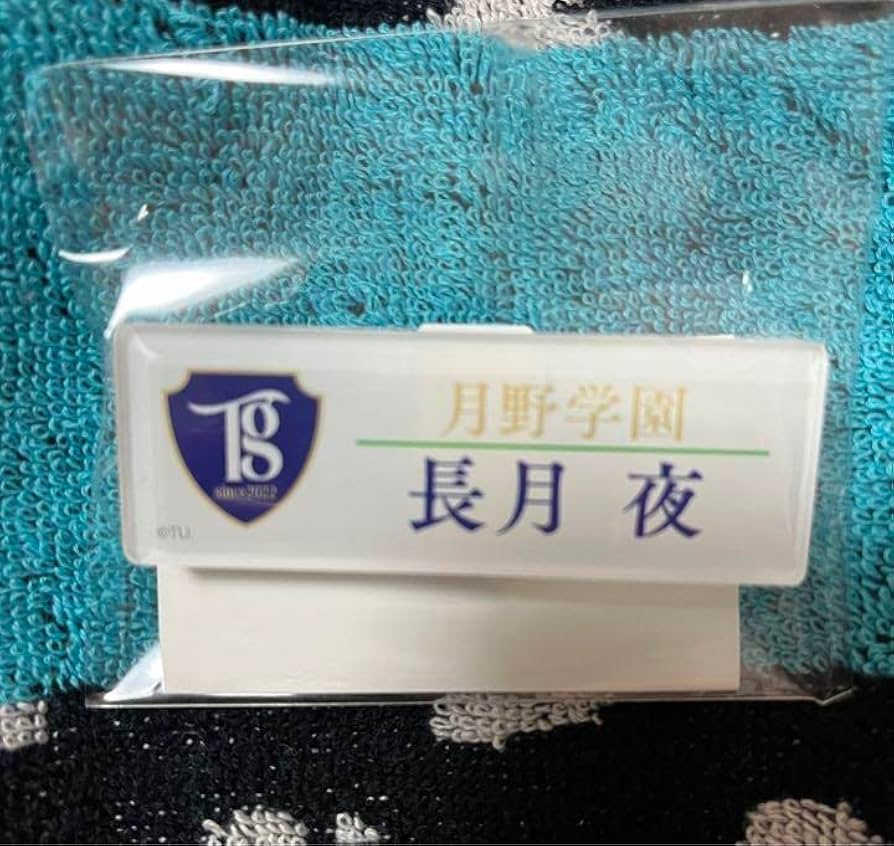 長月夜 スクエアキャラバッジ 100点 Amazon.co.jp: F ツキプロ 月野学園 ネームバッジ アクリル