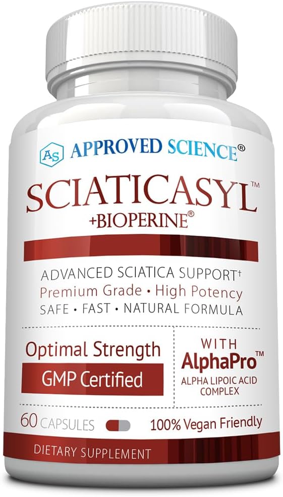 Alpha Sciatiease Sciatic Nerve Health Support Supplement With Alphapalm Details Amazon.com: SciatiEase Sciatic Nerve Health Support Supplement - Nerve