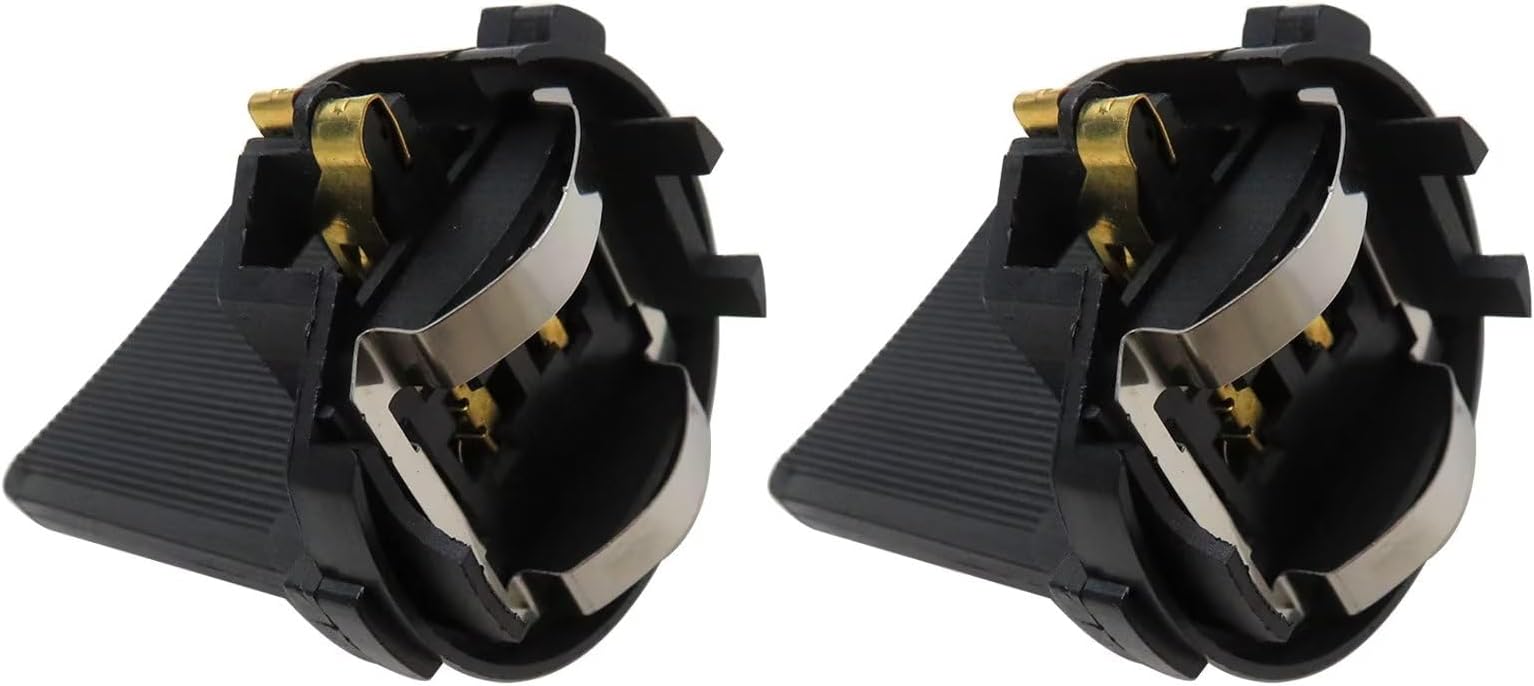 New H7 Headlight Bulb Socket Retainer Holder Adapters Kit Fits for 2012 Volkswagen Golf Highline TDI Wagon 4-Door 2.0L 1968CC 120Cu. in. l4 Diesel DOHC Turbocharged