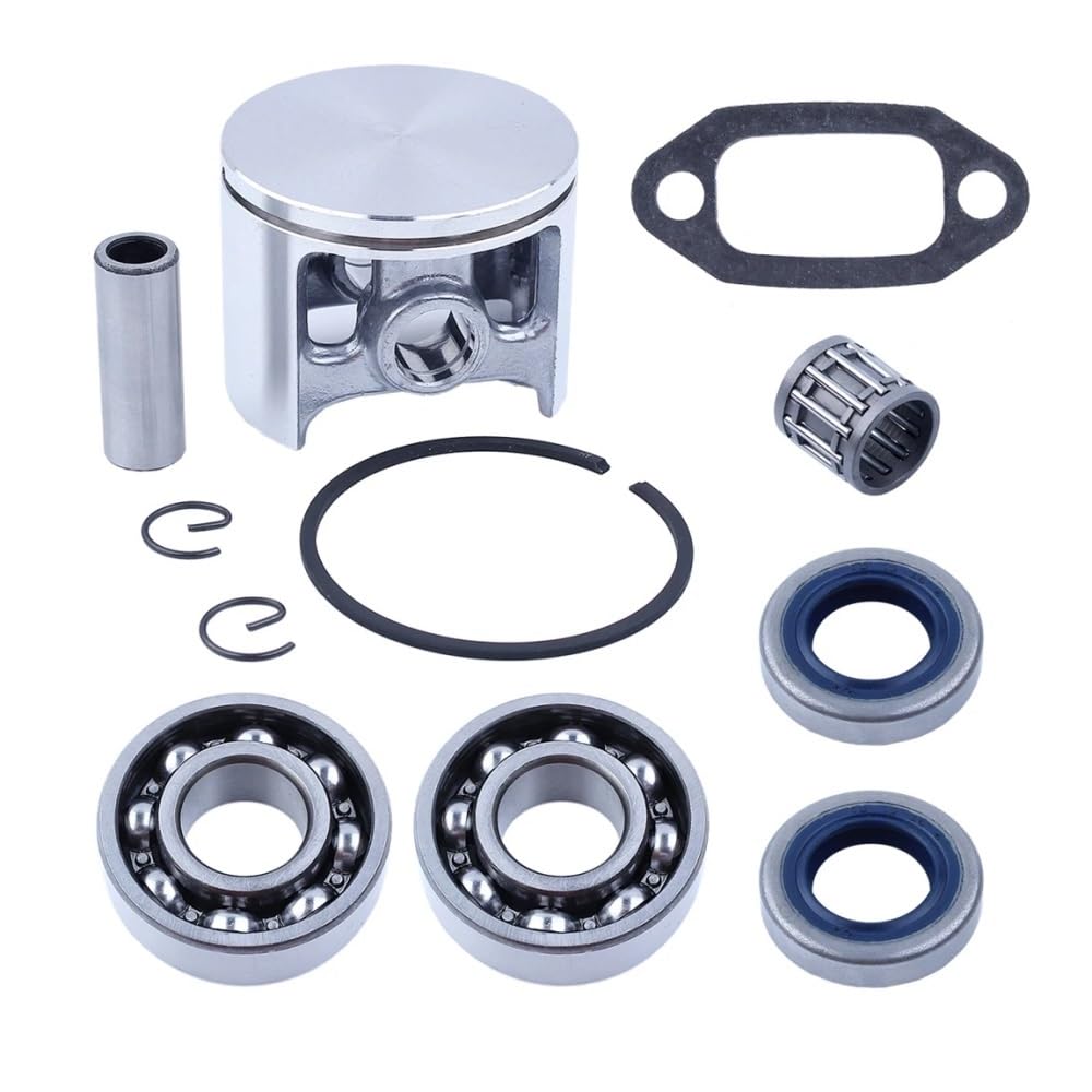 Kit piston de vilebrequin 52 mm pour entretenir vos tronçonneuses 630 lors du bois de chauffage