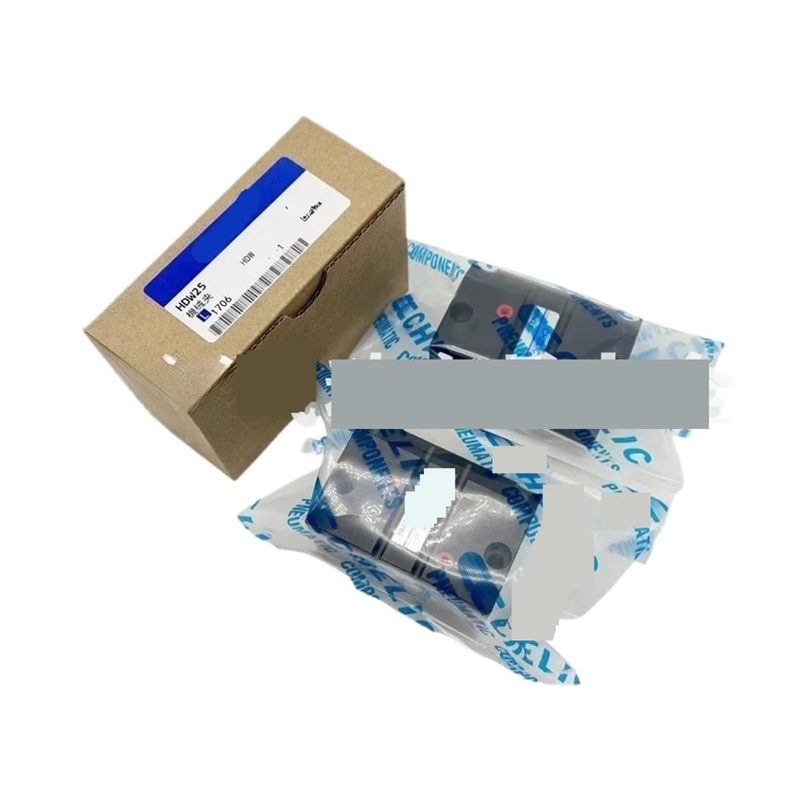 Vérin pneumatique à pince mécanique parallèle HDW25 pour système d'automatisation