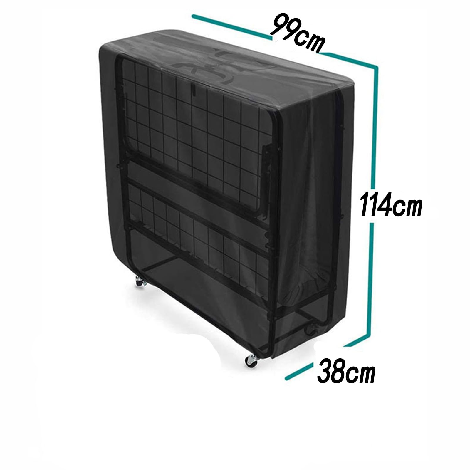 Copertura Protettiva Pieghevole per Esterni In Tessuto Oxford Impermeabile Resistente Copertura per Sedia a Dondolo da Patio Sedia a Sdraio (L99*W38*H114cm)