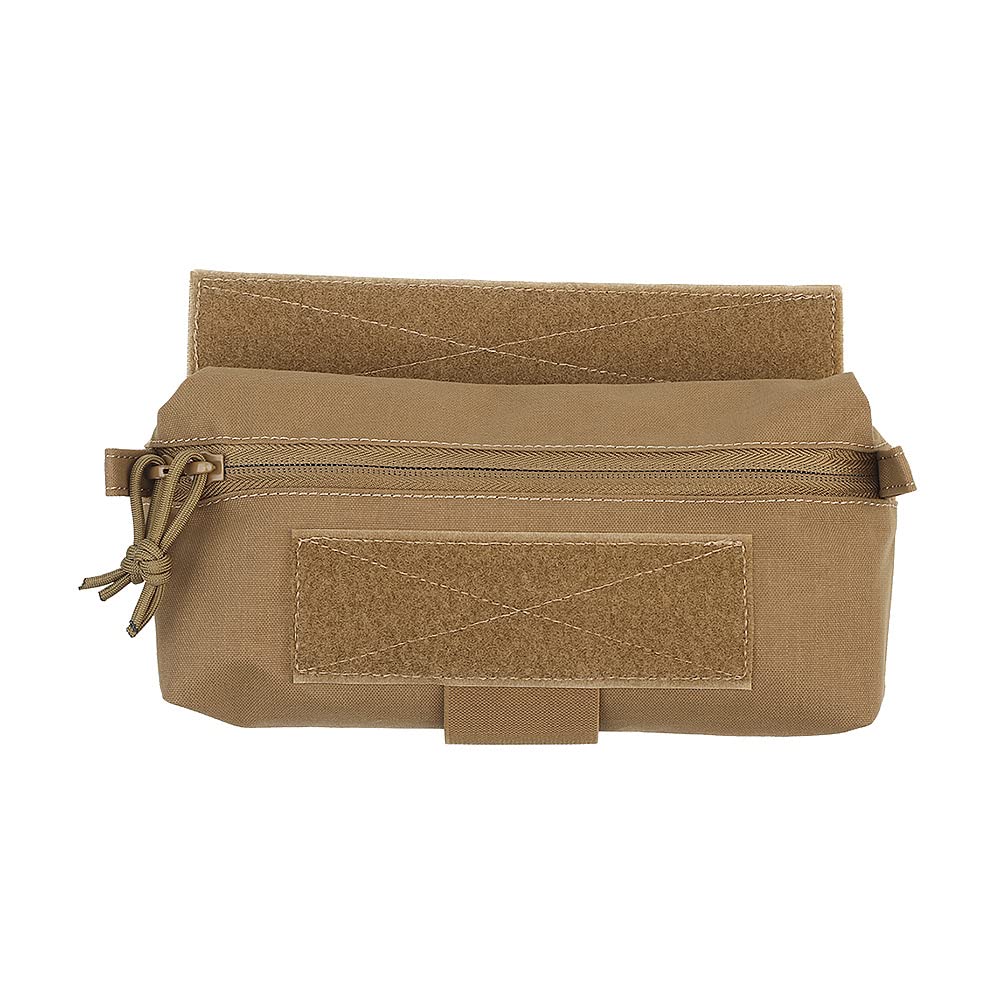 OAREA Tactical Abdominal Mini Dump Drop Pouch Fanny Pack Mini Dangler IFAK EDC Storage Bag for FCPC V5 MK3 JPC AVS Plate Carrier Vest (Color : VE-75-ACC-03-CB)