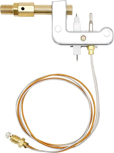 Ganivsor 120630-01 Pilot ODS para calentadores de pared de gas natural Desa Glo-Warm Vent Free - 1500 vatios Pilot ODS Assembly