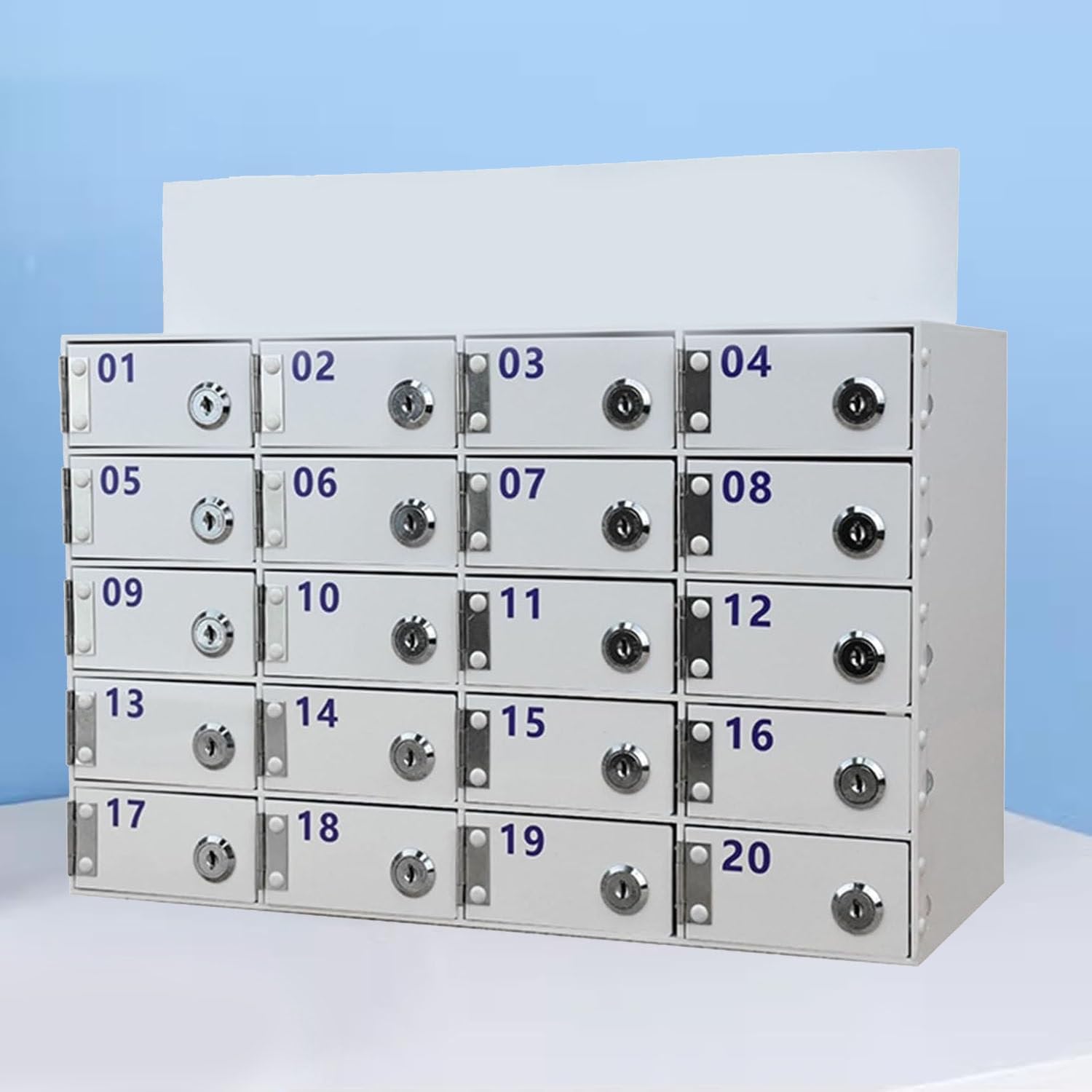 Caja de Almacenamiento para teléfonos móviles Soporte acrílico para teléfonos móviles Caja de Almacenamiento de Escritorio Armario de Almacenamiento de teléfonos móviles de acrílico Trans