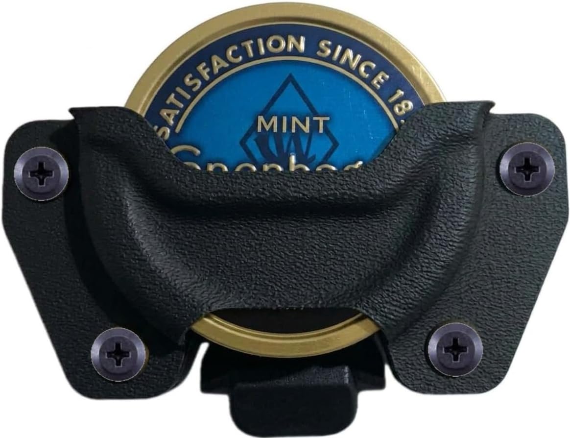 MIE Productions DIP CAN/ZYN CAN Holster - Inside and Outside The Waistband - Adjustable Retention - Made in The USA