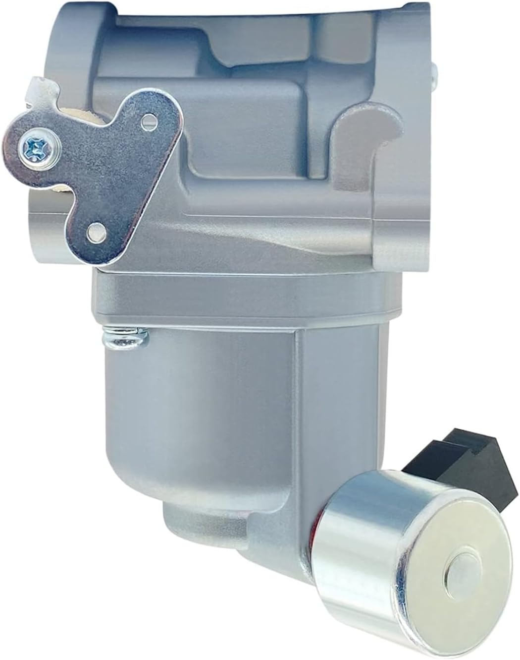 Side view of Kacarber 595321 Carburetor with fuel solenoid
