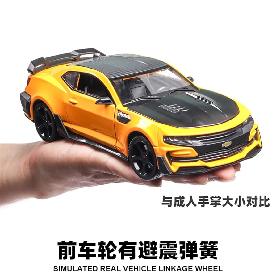 Amazon.co.jp: ダイカストカー 1:24 シボレーカマロスポーツカー