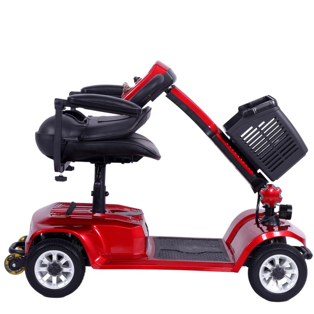 Scooter 4 Ruedas para Movilidad Reducida y Mayores Desmontable Medidas Reducidas 190 Kg Dortomedical®