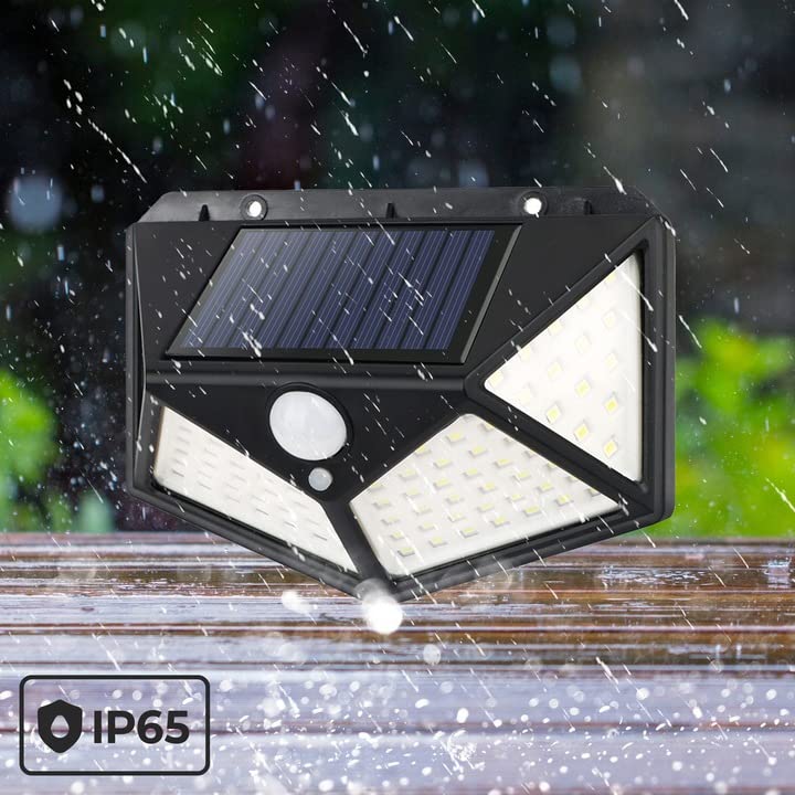 Lampe LED Solaire IP65 FOREVER Sunari FLS-03 Avec Capteur Mouvement - 600lm Pour Balcon Garage Extérieur