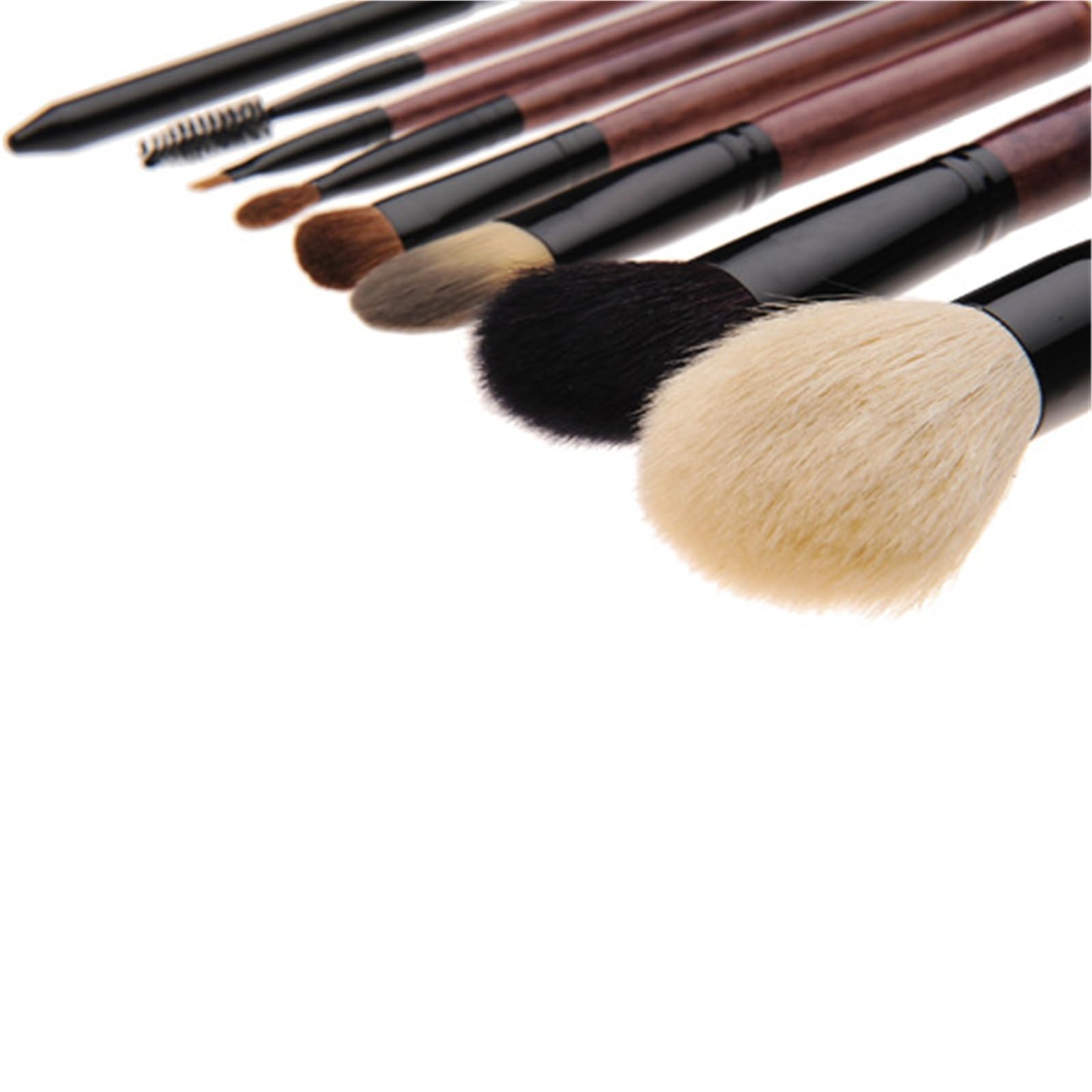 Pennelli per il Trucco 8 set di pennelli cosmetici portatili for ombretti in polvere per Tutte le Donne