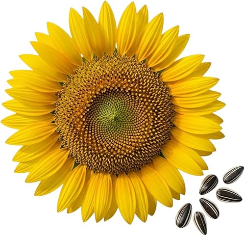 Semillas de girasol gigantes de Mongolia  10 flores exóticas e imponentes para tu jardín  Variedad galardonada  Grow The Giant