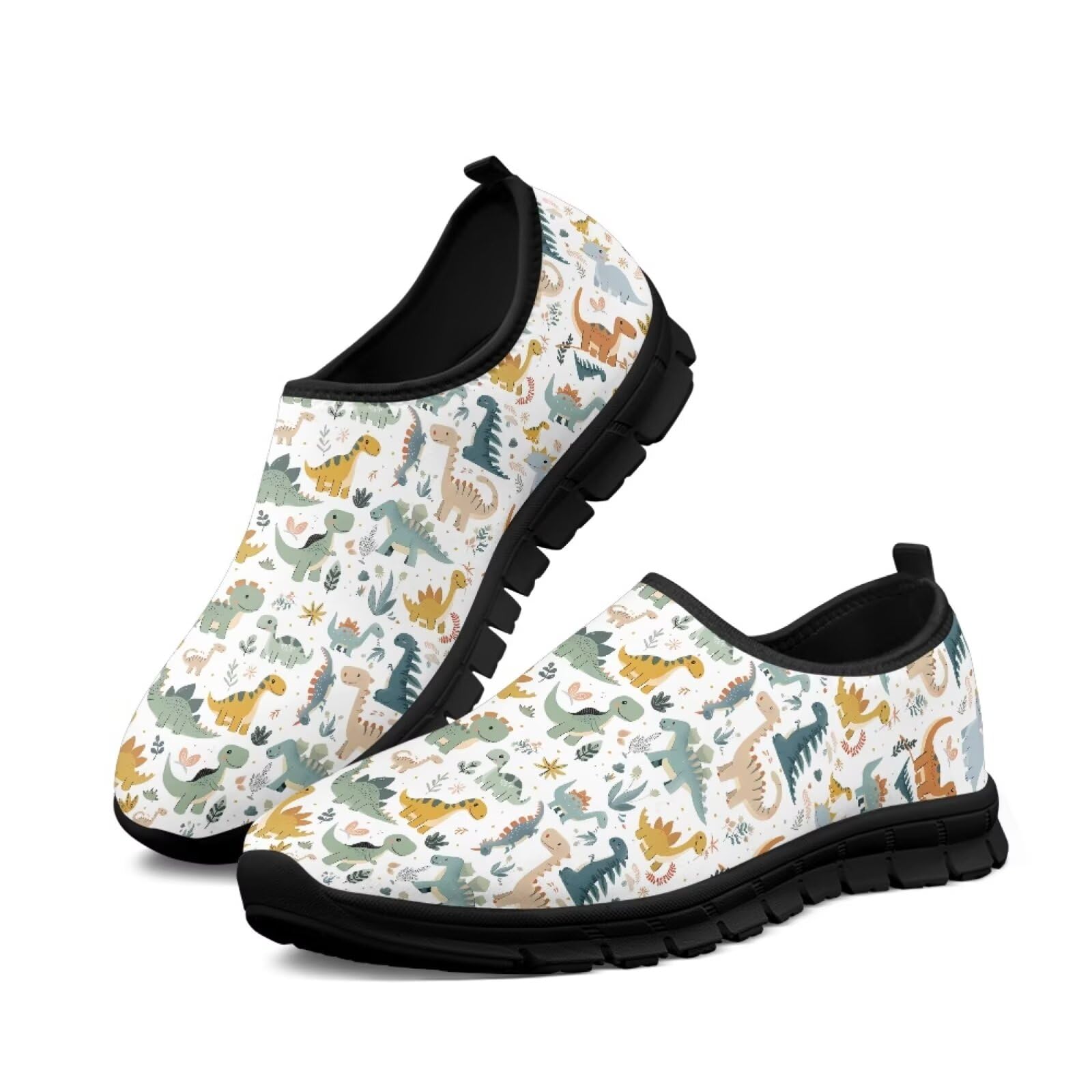 xixirimido Women's Slip On Shoes Casual Low Top Flat Sneakers Non-Slip Comfort Breathable Footwear for Walking Tennis