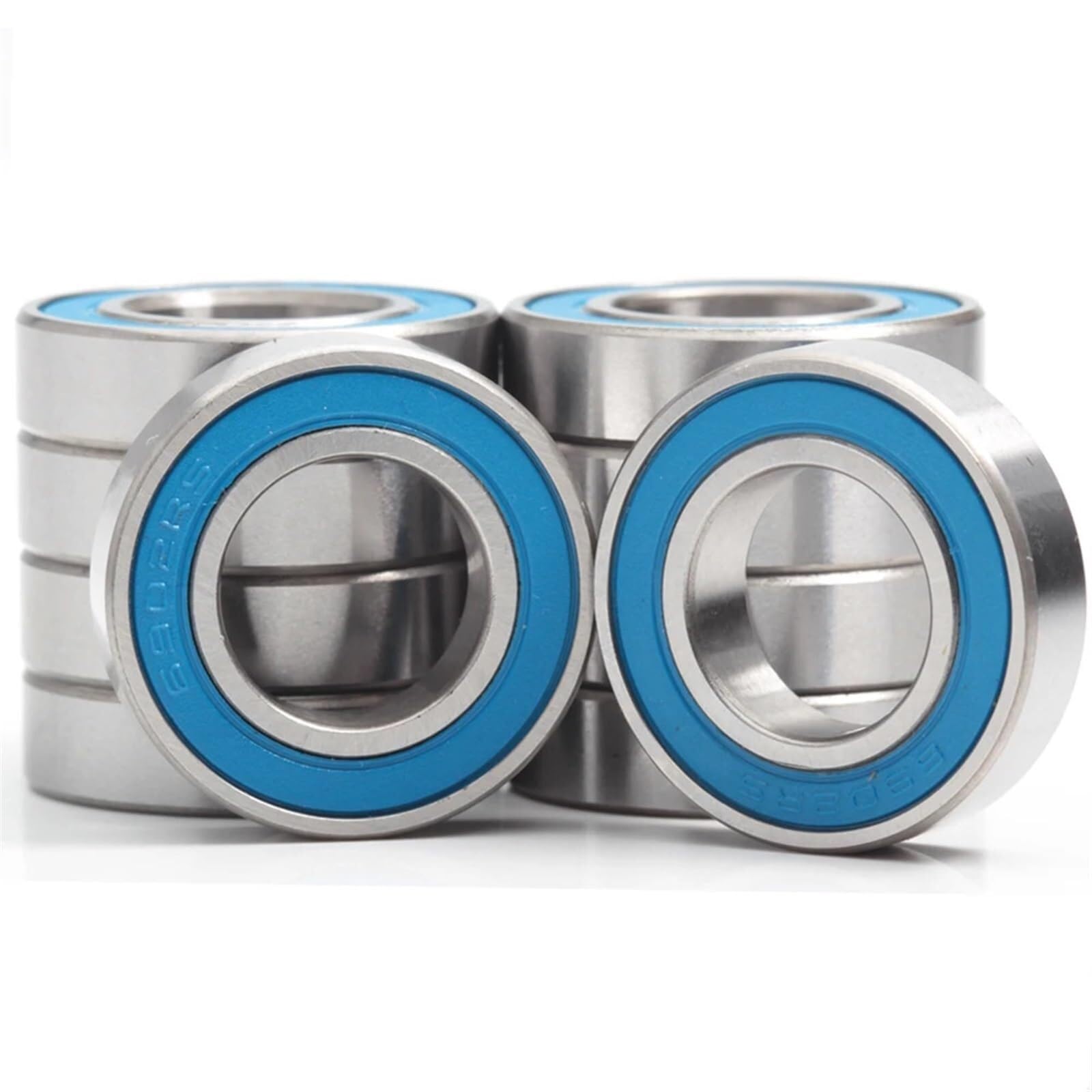 6902RS łożysko 10 sztuk 15x28x7 mm ABEC-3 Hobby elektryczny zdalnie sterowany samochód ciężarówka 6902 RS 2RS łożyska kulkowe 6902-2RS niebieskie uszczelnione