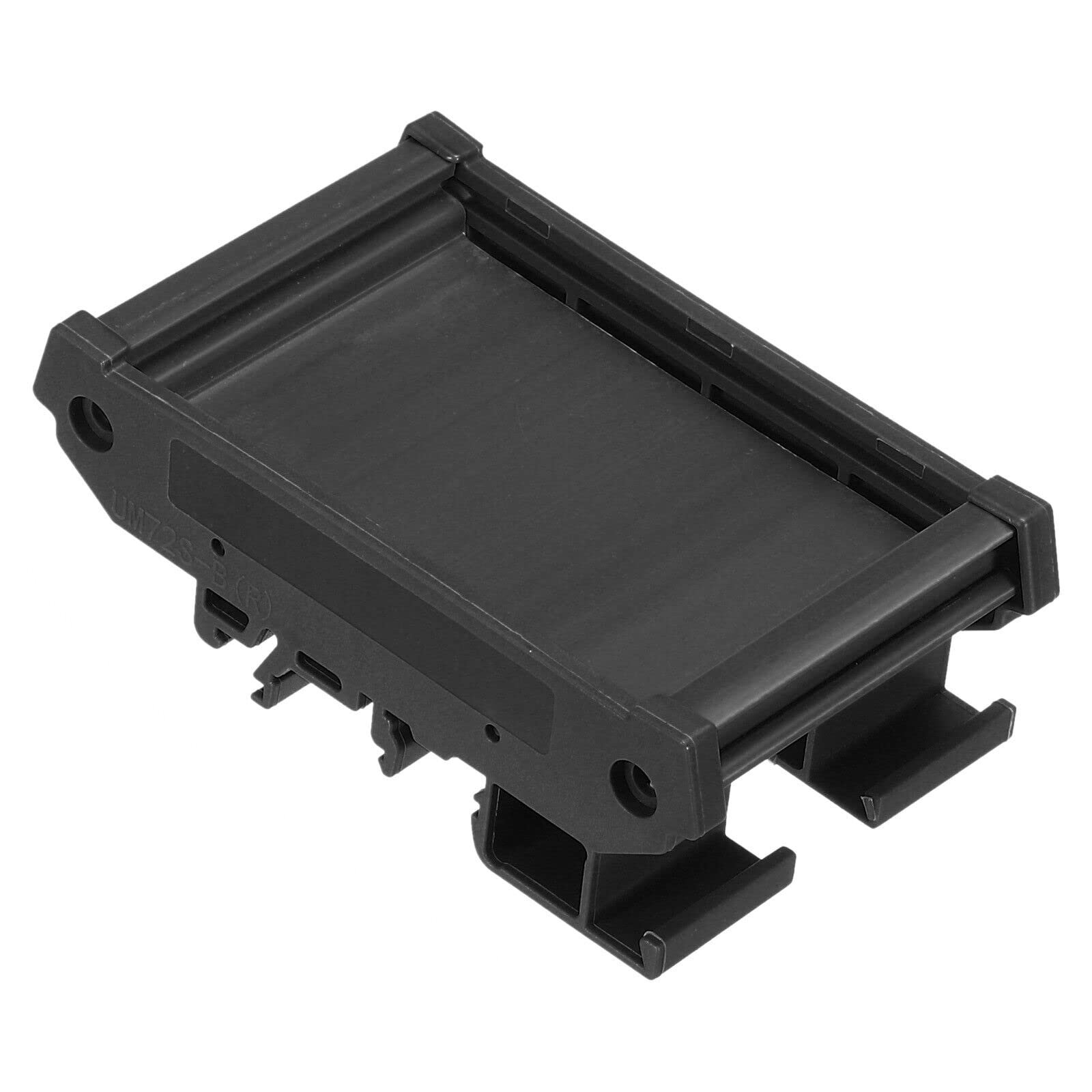 Tool parts DIN Rail Mount for Carrier for 50mm x 72mm PCB - Housing - Bracket - Black