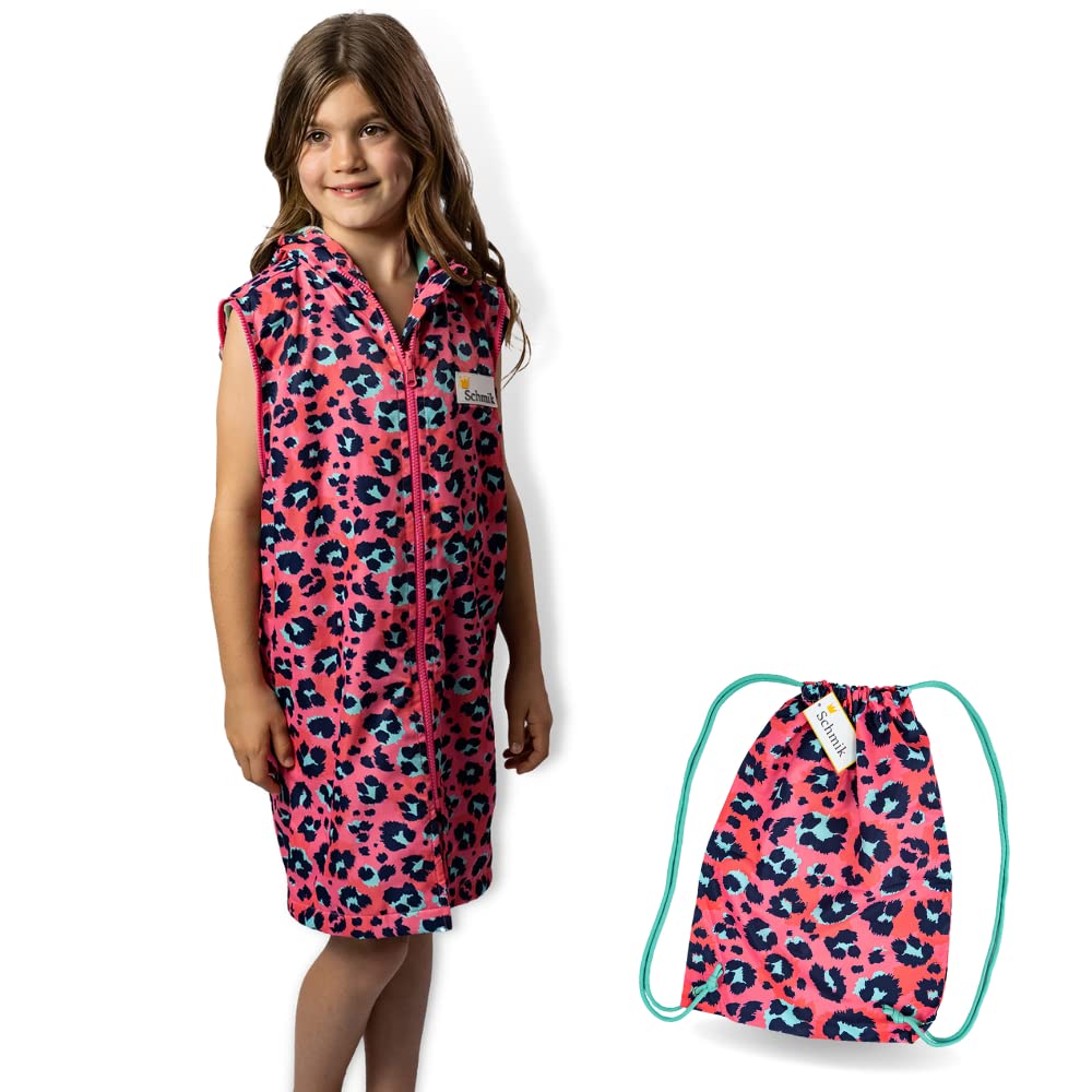 SCHMIK Unisex Swim Parka. Inc Swim Bag. Warm Change Coat. Girls, Boys & Kids.