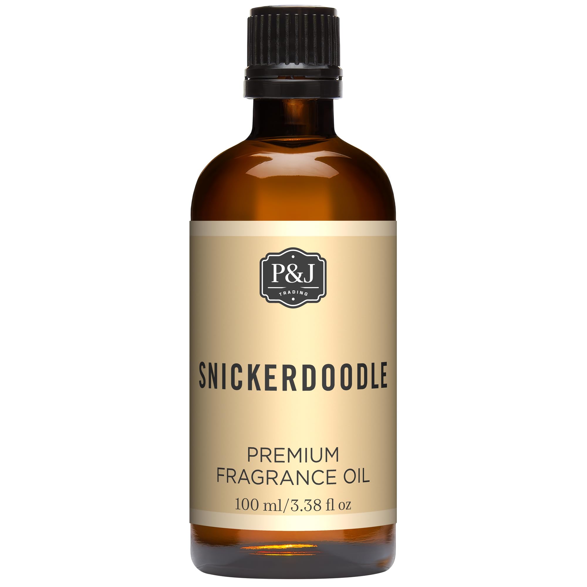 P&amp;J Fragrance Oil Snickerdoodle 100ml - Candle Scents, Soap Making, Diffuser Oil, Fresh Scents