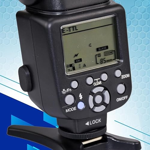 Miniatura 6 de Ultimaxx Professional Dynamic DF210 TTL Speedlite para Nikon D7200 D5600 D5500 D5300 D5000 D3500 D3400 D3300 D3200 D850 D810 D750 D700 D50 0 y más,