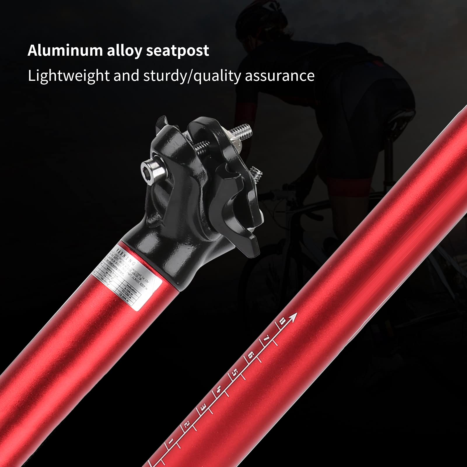 Potence De Vélo Gub TP0-Red - Aluminium 90 Mm - Rouge - Neuf