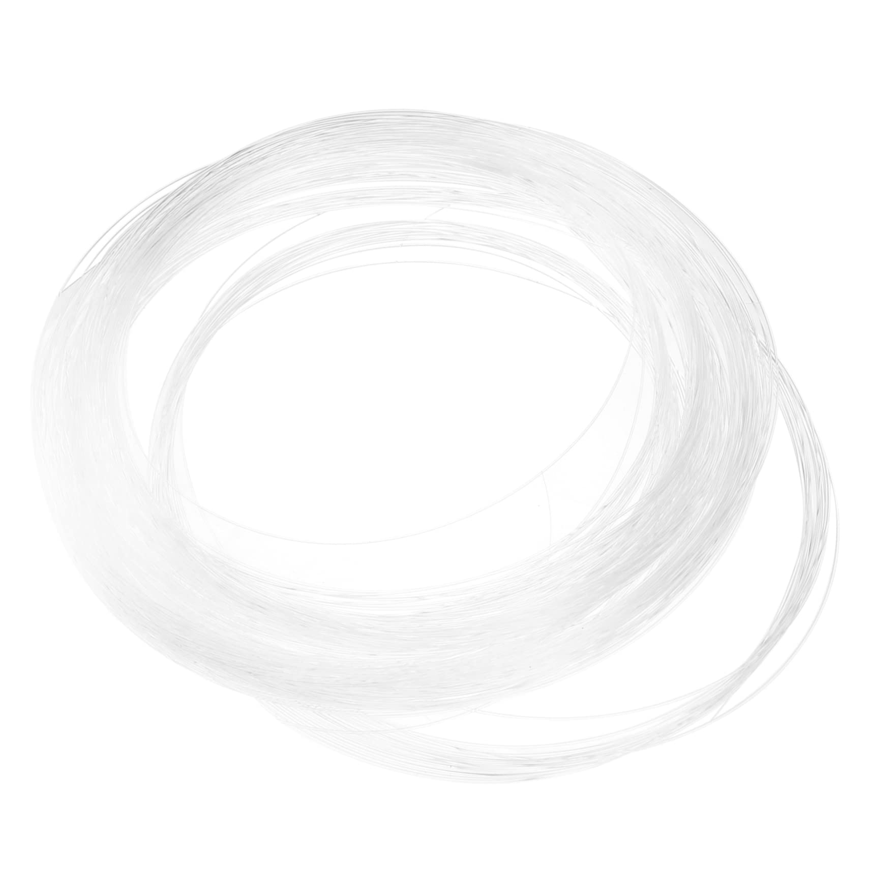 Homoyoyo 0.75mm Fiber Optic Cable 100M Long Waterproof Non-Conductive High Transparency Material for Decorative Lights and Illumination