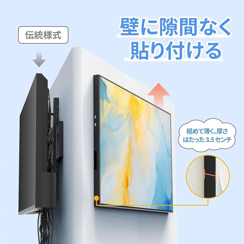 Amazon.co.jp: Canlarriz 700輝度 40インチLCD液晶ディスプレイ 壁掛け