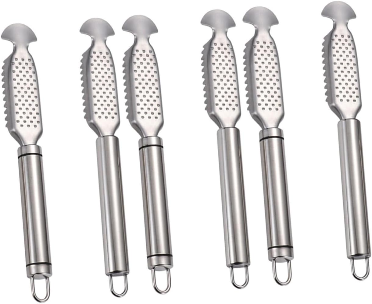 OUNONA 6pcs Stainless Steel Fish Tool Ergonomic Design for Easy Removal Kitchen Essential for Quick and Cleaning for Home Cooks