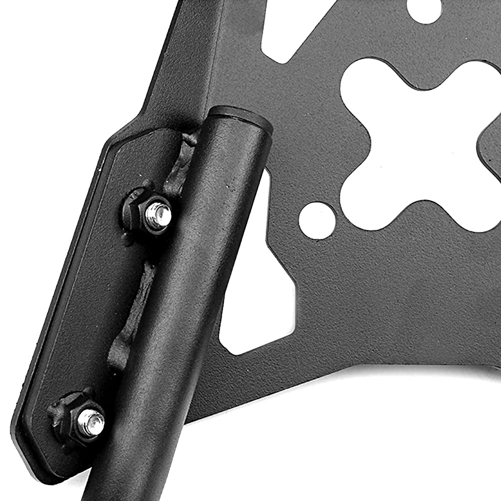 Cocoarm Soporte de Soporte de de Estante de Equipaje Trasero de Motocicleta para Z650 17-19 Instalación Fácil de Acero Inoxidable Aumento de Espacio de Almacenamiento