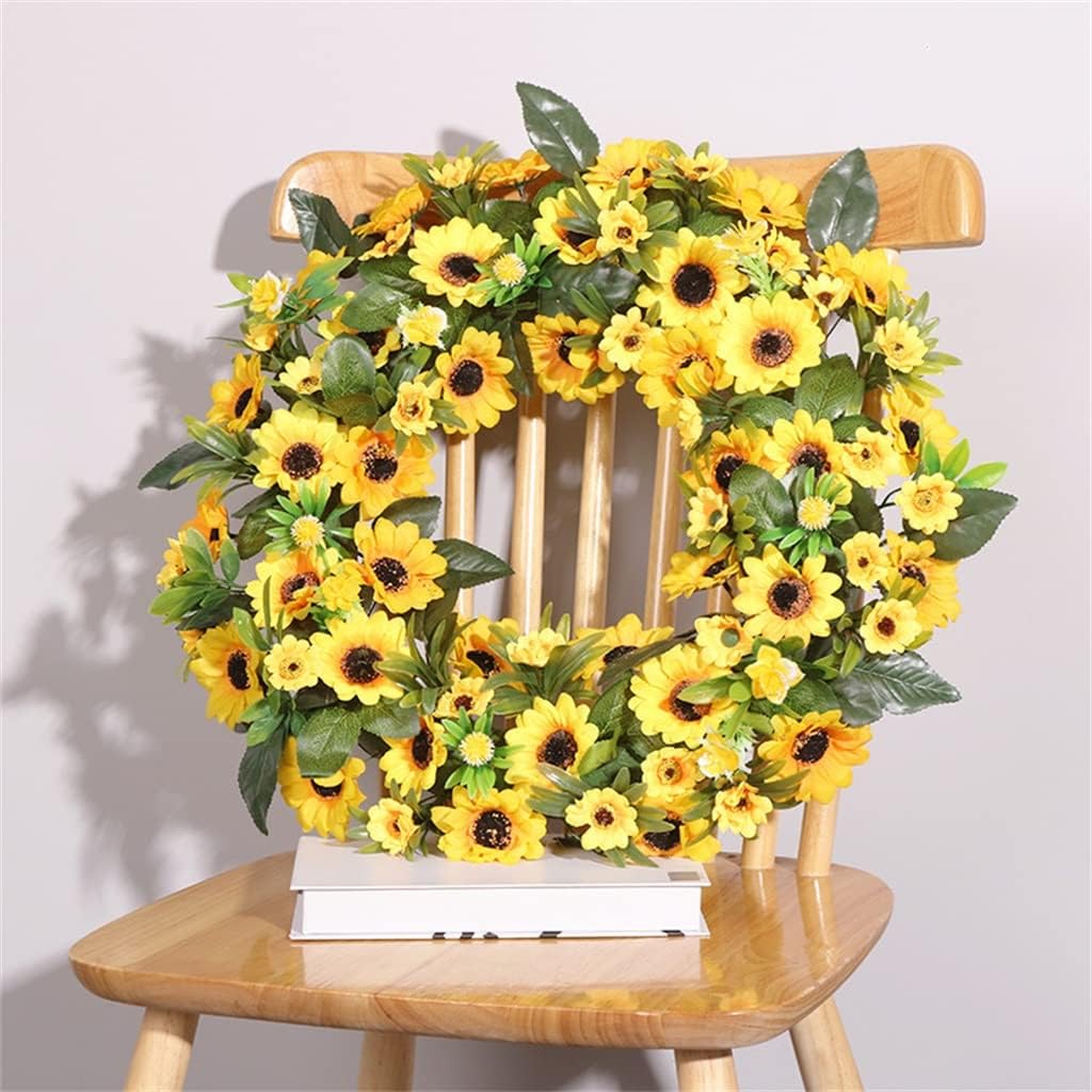 Pastoral Wind Sunflower Simulation Flower Garland Garland Spring Decorations