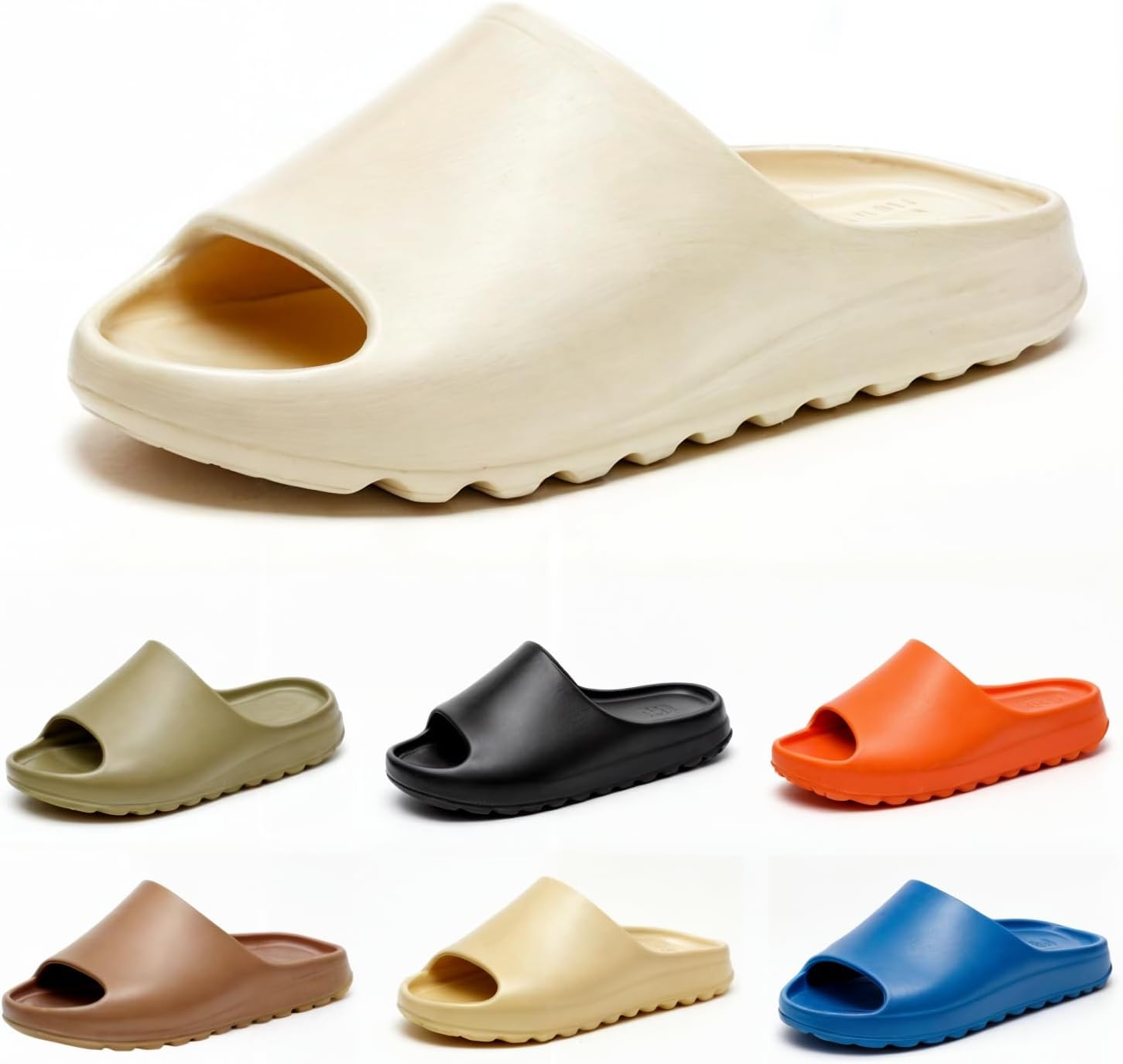 Pillow Slippers Cloud Platform Slides - Anti-Slip Comfort